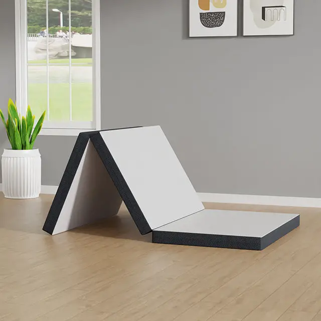 Hollyhock 3" Twin Tri-Fold Memory Foam Topper 1