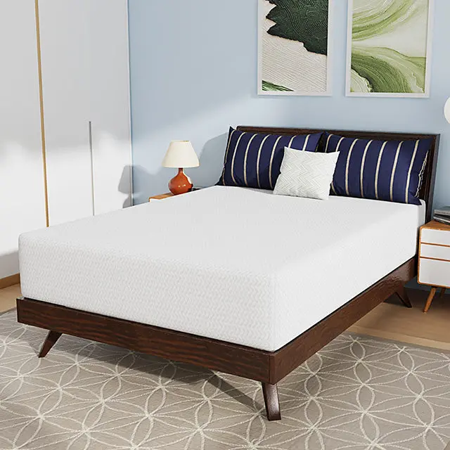 Nasturtium 12" Full Bamboo Charcoal Infused Memory Foam 1