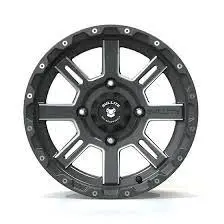 Bullite Lancer Wheel Gun Metal, 14X7.0, 4/137, 5+2 1