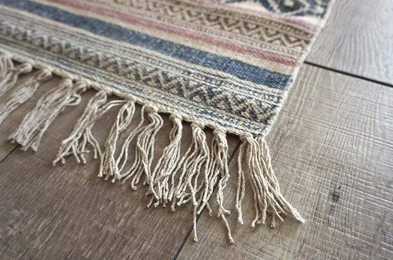 Downtown - Block Printed Floor Runner 5