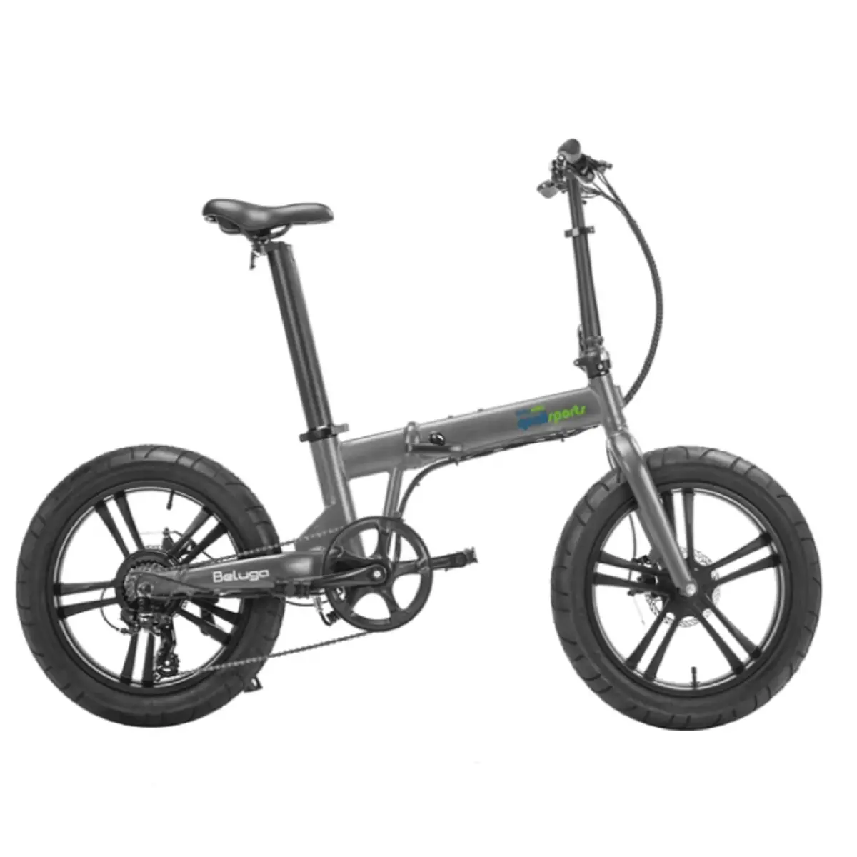 Qualisports 500W Beluga Folding Electric Bike 2