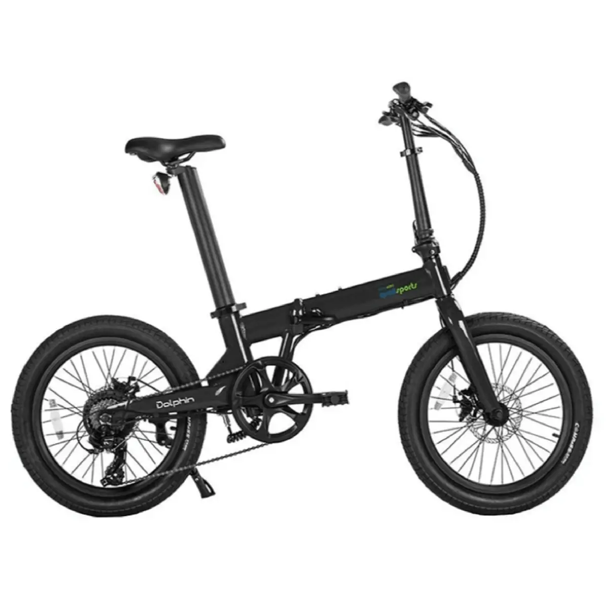 Qualisports 350W Dolphin Folding Electric Bike 3