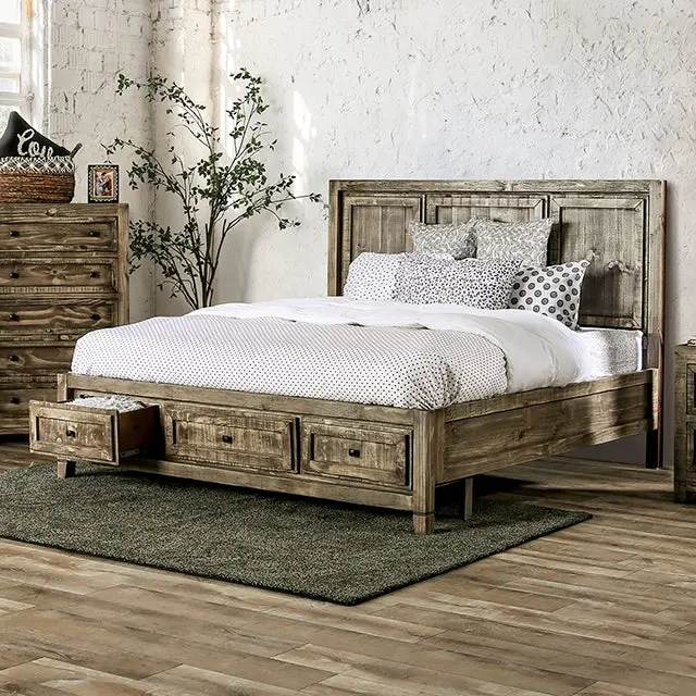 Oakridge Bed Brown & Grey 1