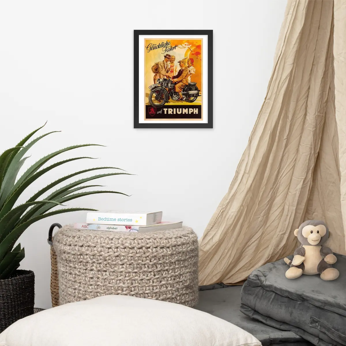 German Triumph Framed Poster 3