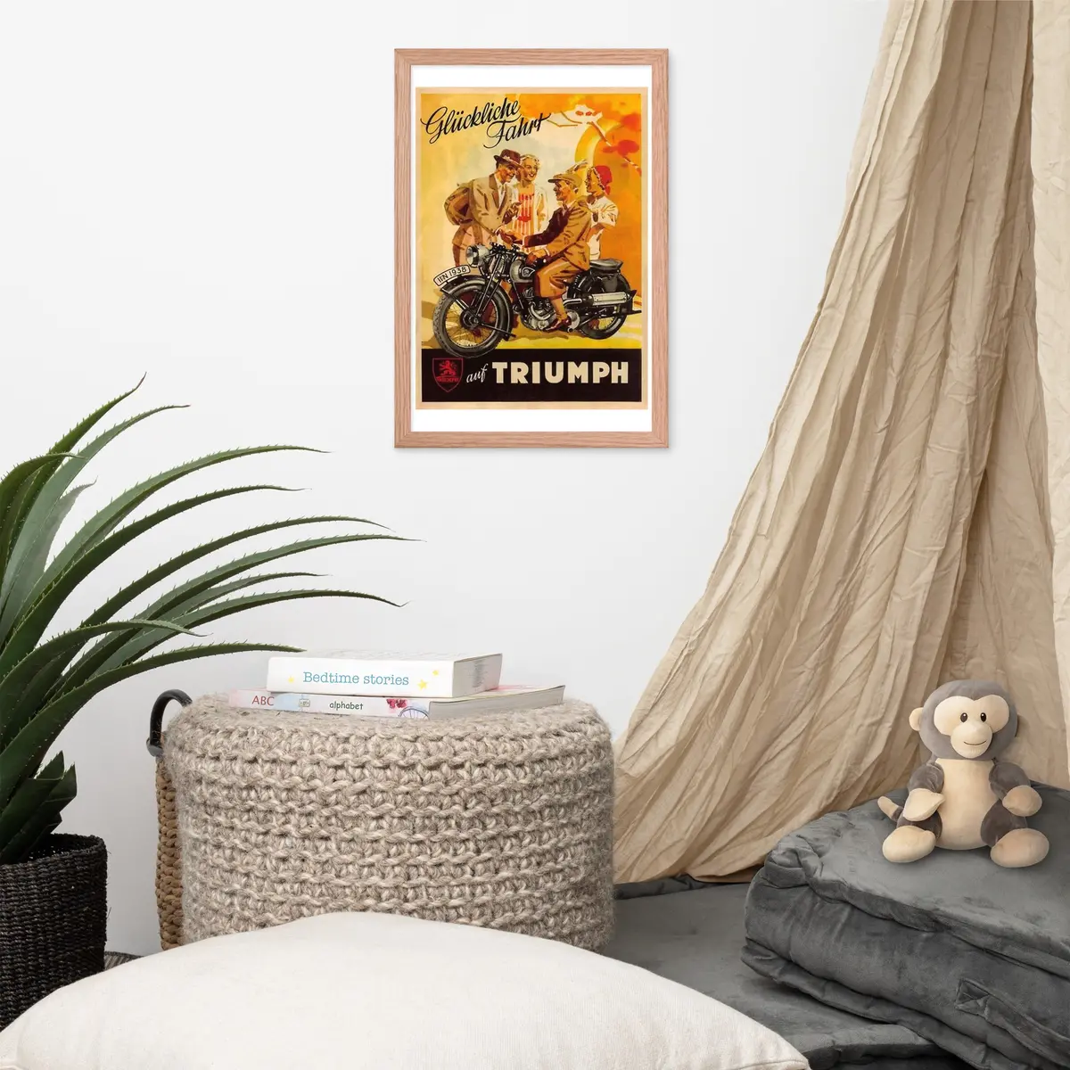 German Triumph Framed Poster 8