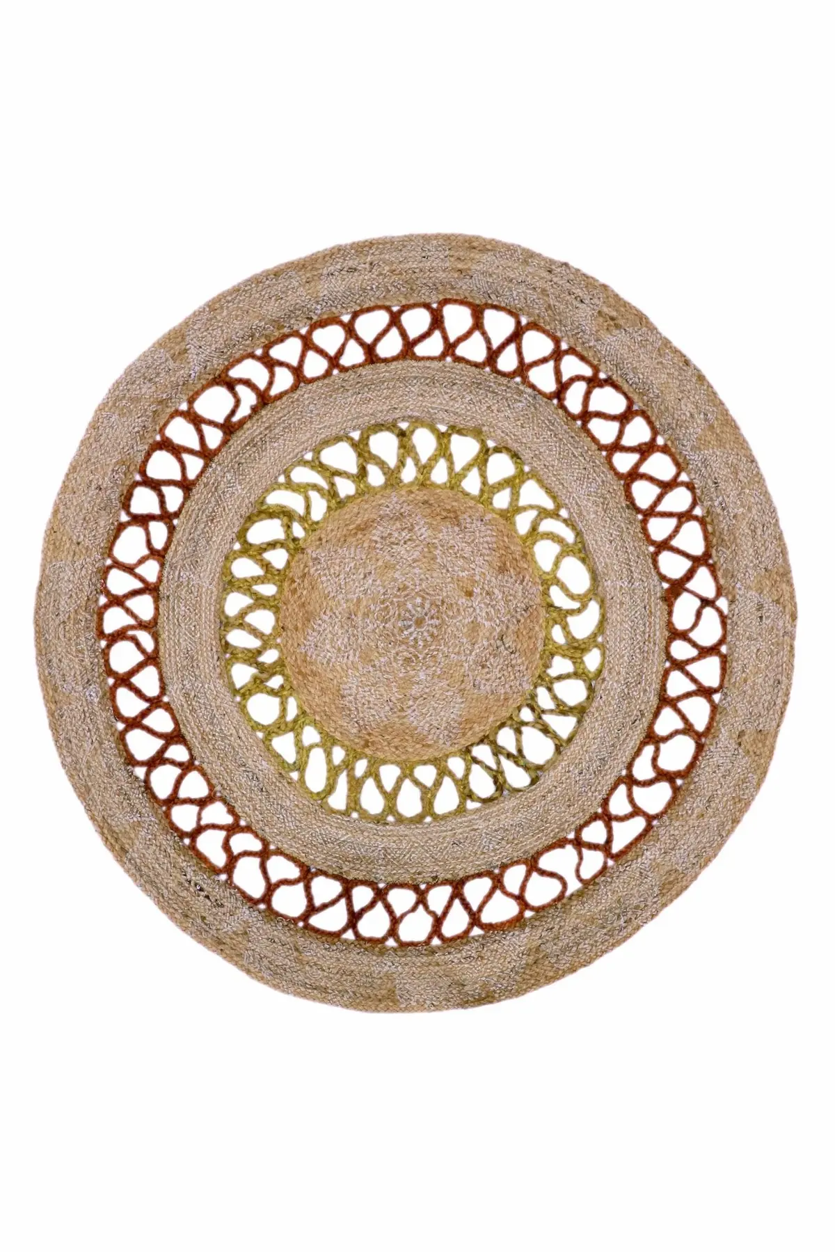 Evening - Round Jute  Rug 1