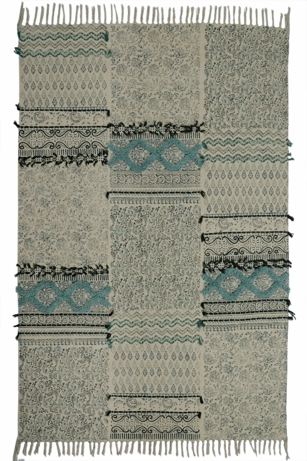 Falna - Block Printed Rug 1