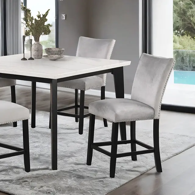 Sabro 5 Pc Counter Ht Table Set Engineered Wood 1
