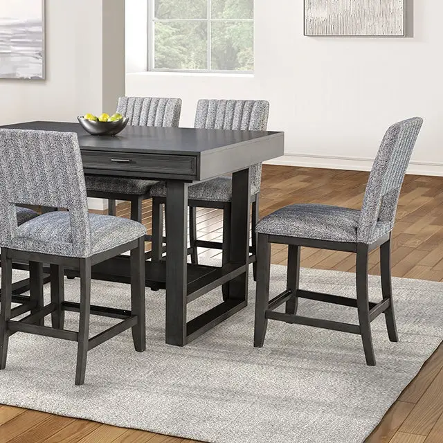 Potton 7 Pc Counter Ht Table Set 1