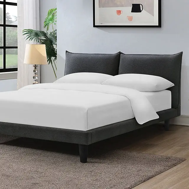 Verwood Bed Gray & Light Gray 1