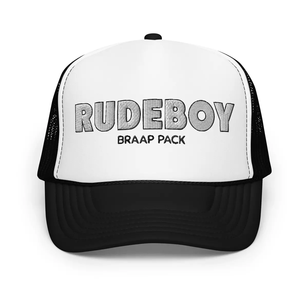 6Ooh3 Braappack Foam Trucker Hat 1