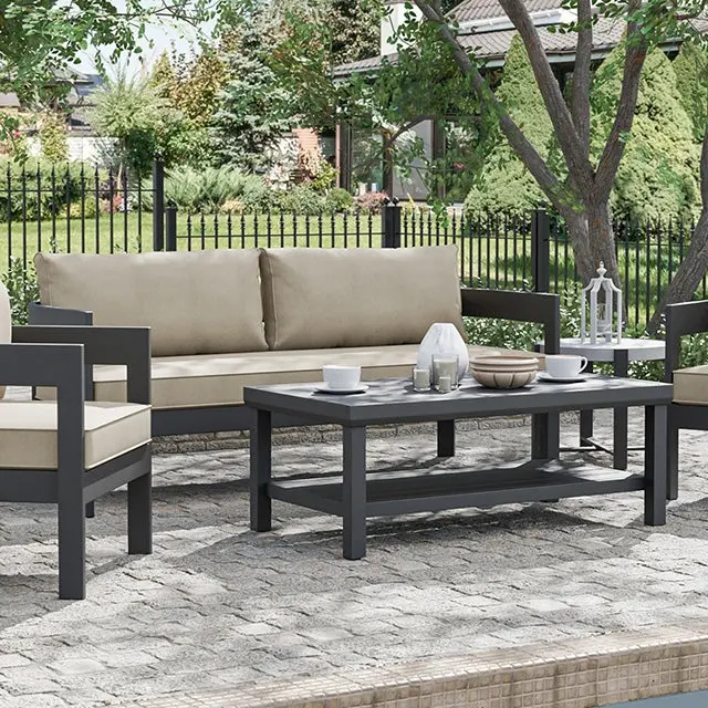 Lotus Sofa & Coffee Table Set 1