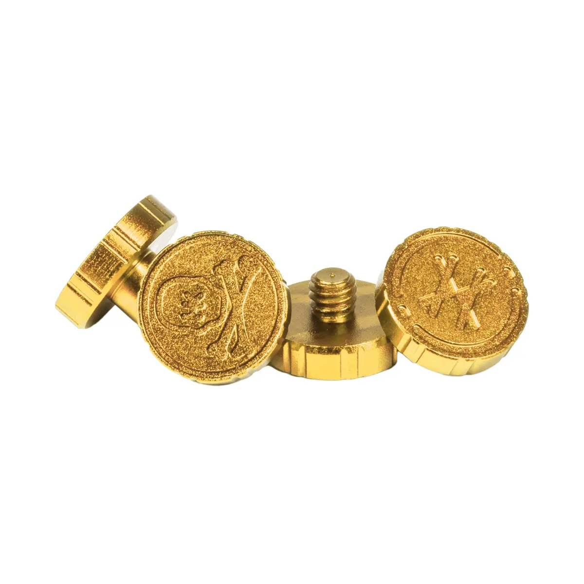 Machined Goggle Screw Set "Icon" Gold 2