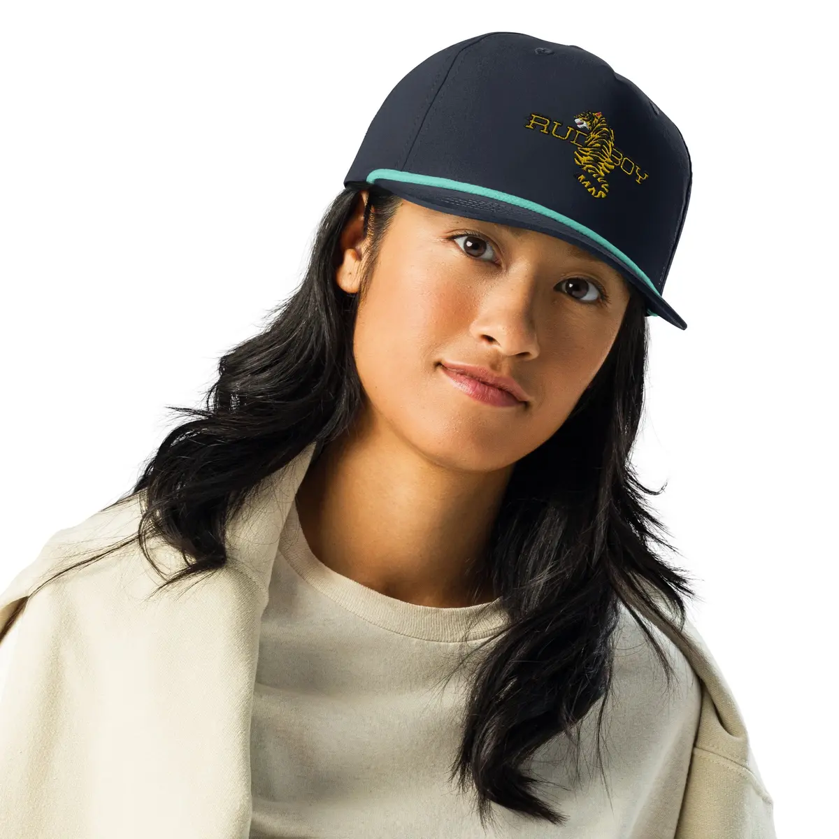 Tiger Style Golf Rope Cap 1