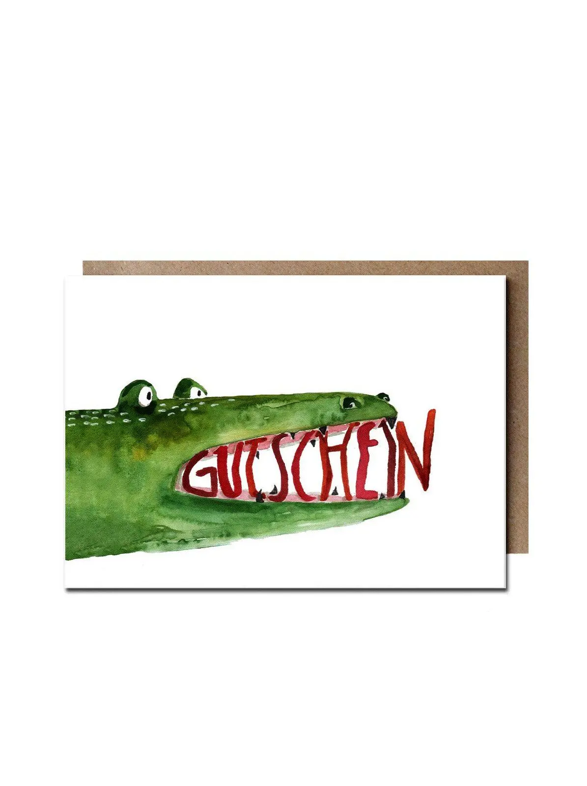 Gutschein Als Klappkarte 1