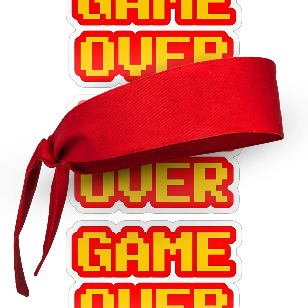 Roaring Red Headband 1