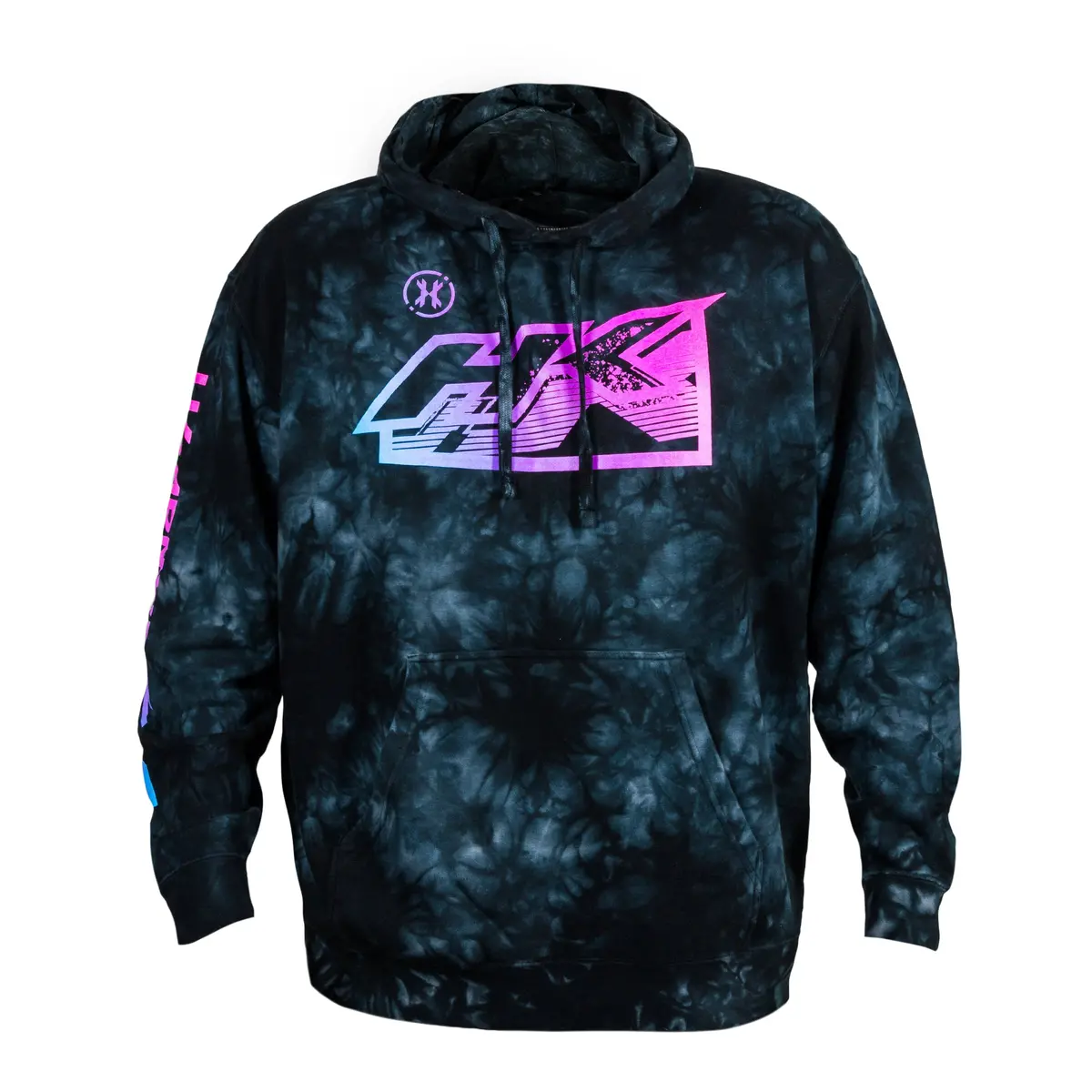 Retro Hoodie - Midnight Tie Dye 1