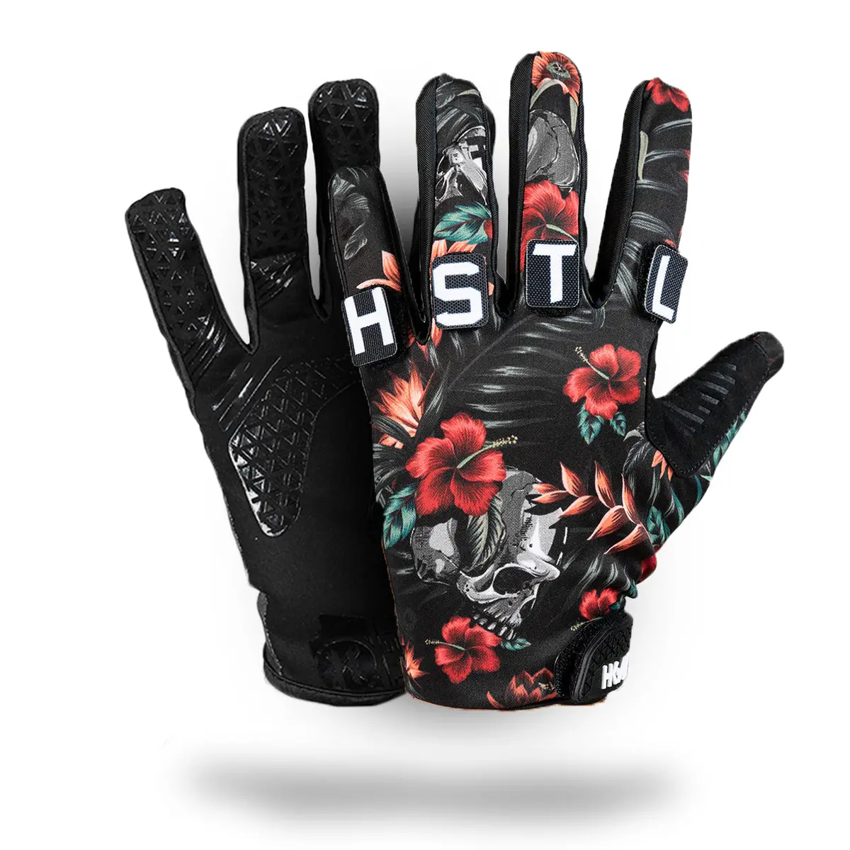 Freeline Knucklez Glove - Tropical Skull 1