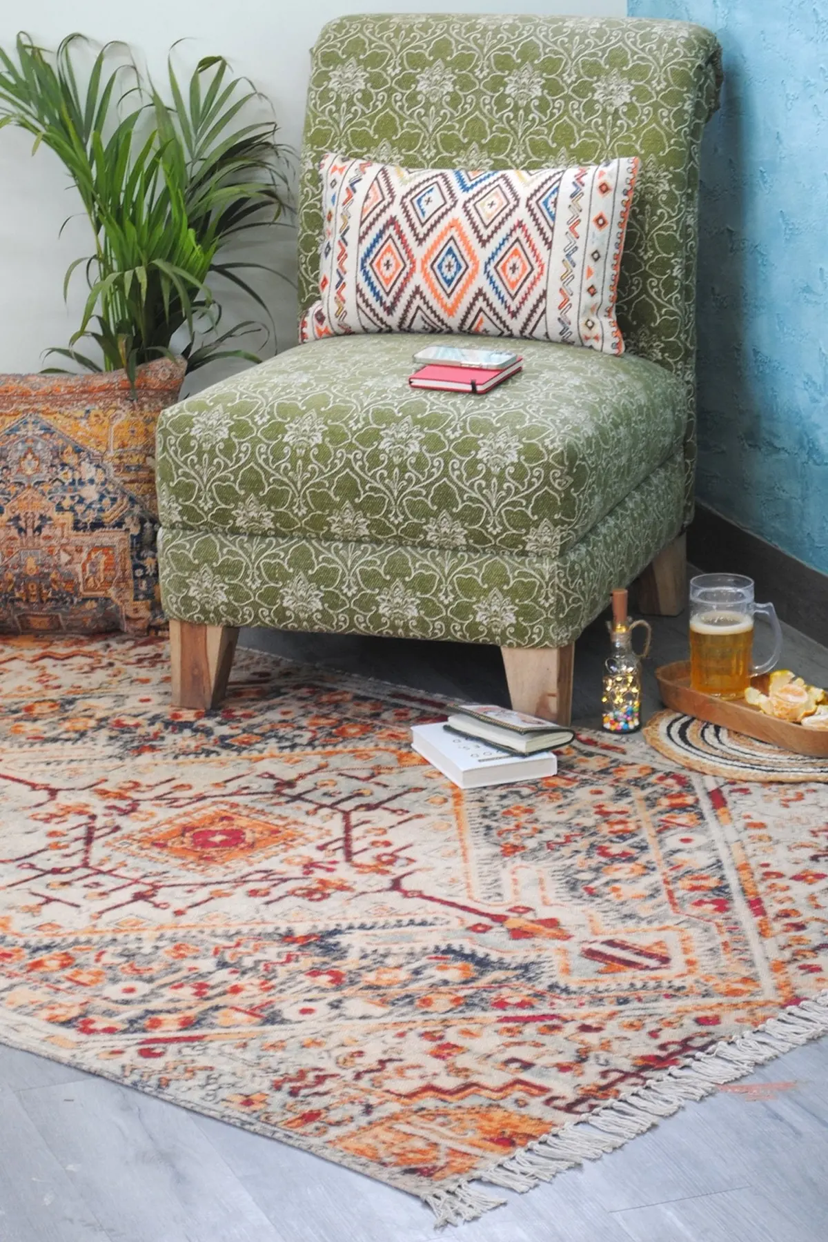 Hydrangea  - Printed Rug 1