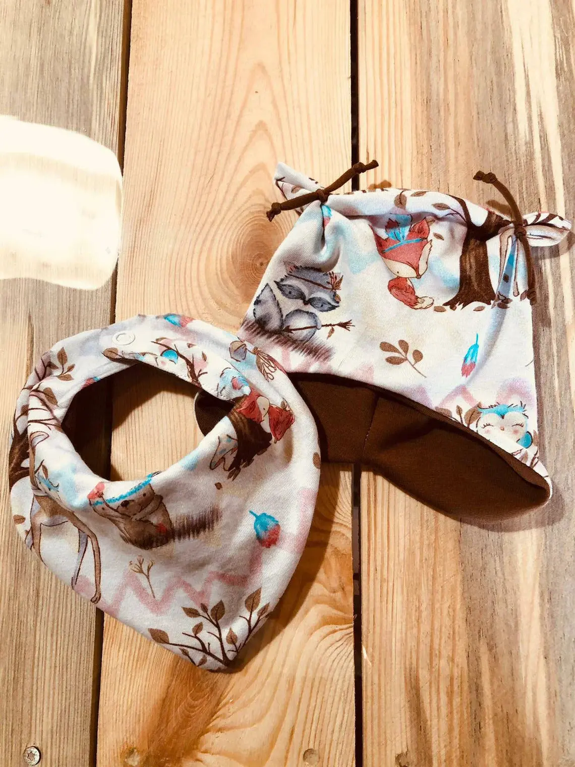 Boho Waldtiere Weiss Strampler 3Er Set 3