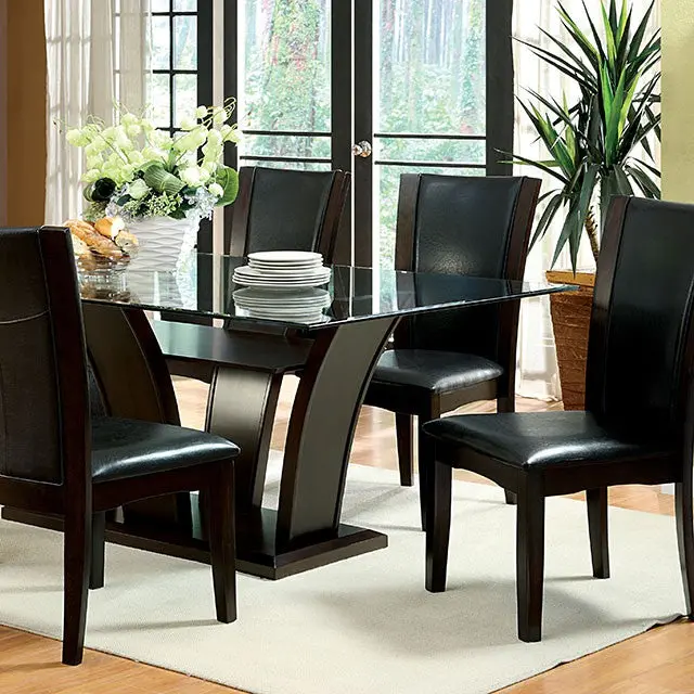 Manhattan 7 Pc Dining Table Set Cherry 1