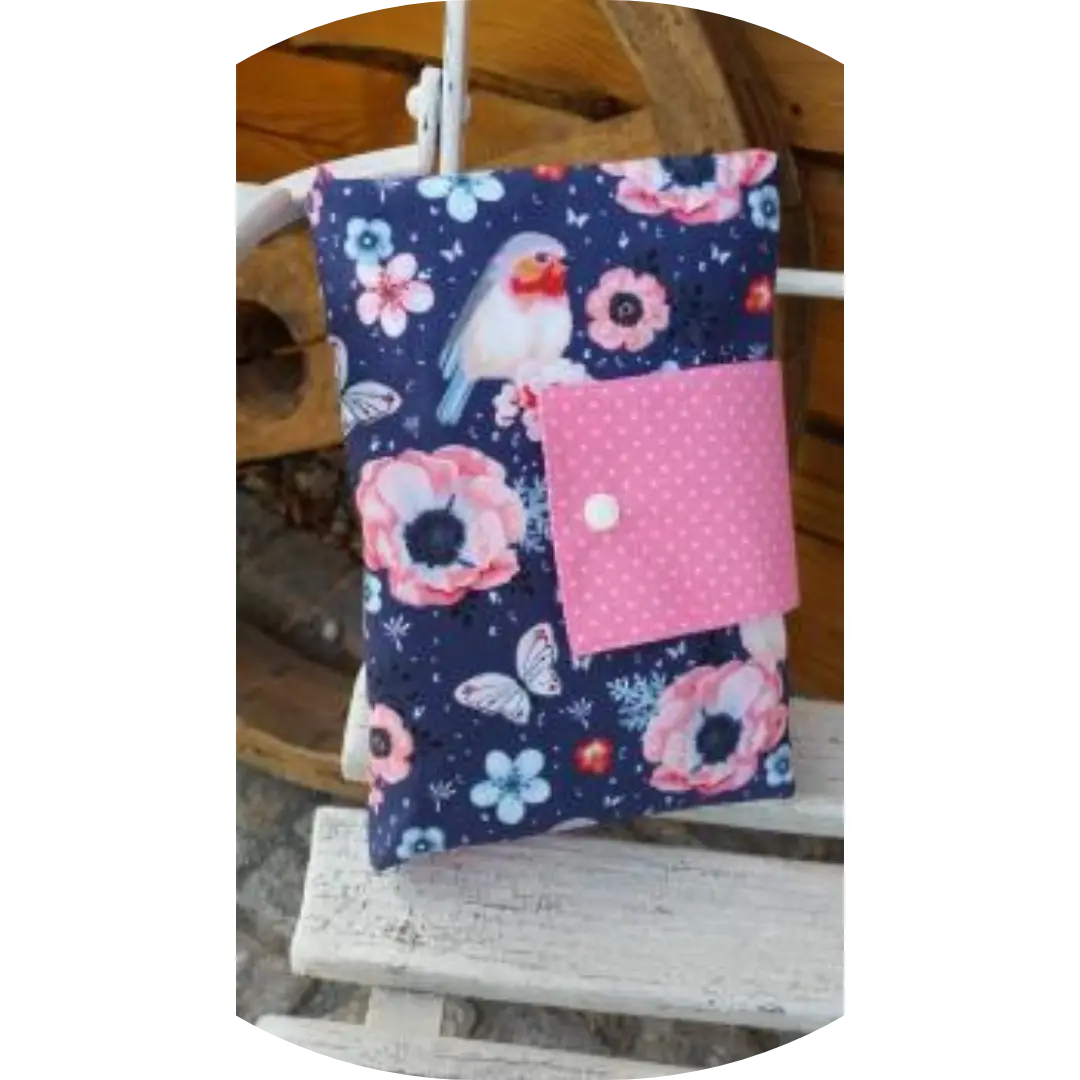 Vögelchen Marine Rosa Windeltasche Xxl 1