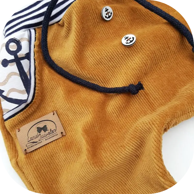 Cordjersey Senf Pumphose 1