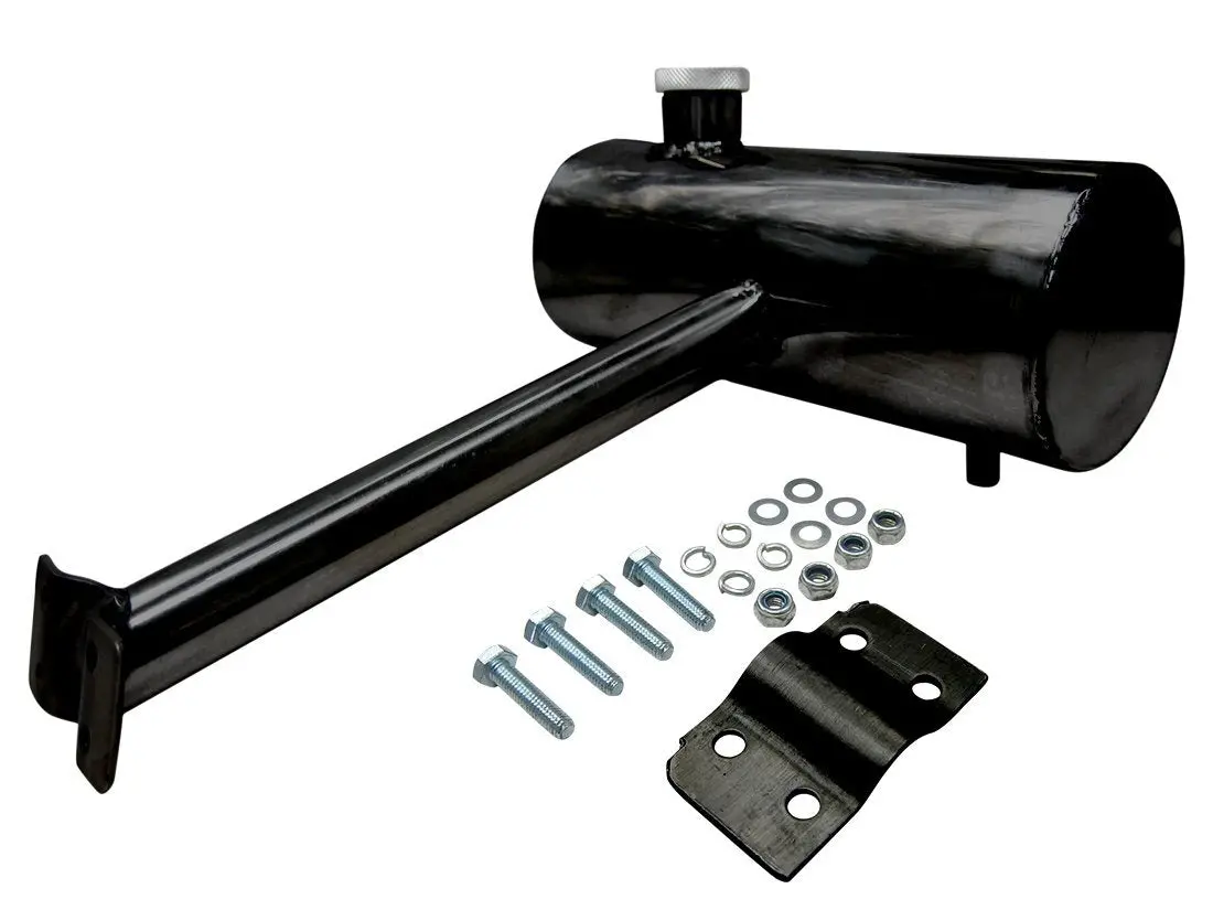 Bbr Tuning 2L Seat Mounted Black Keg-Style Gas Tank 1