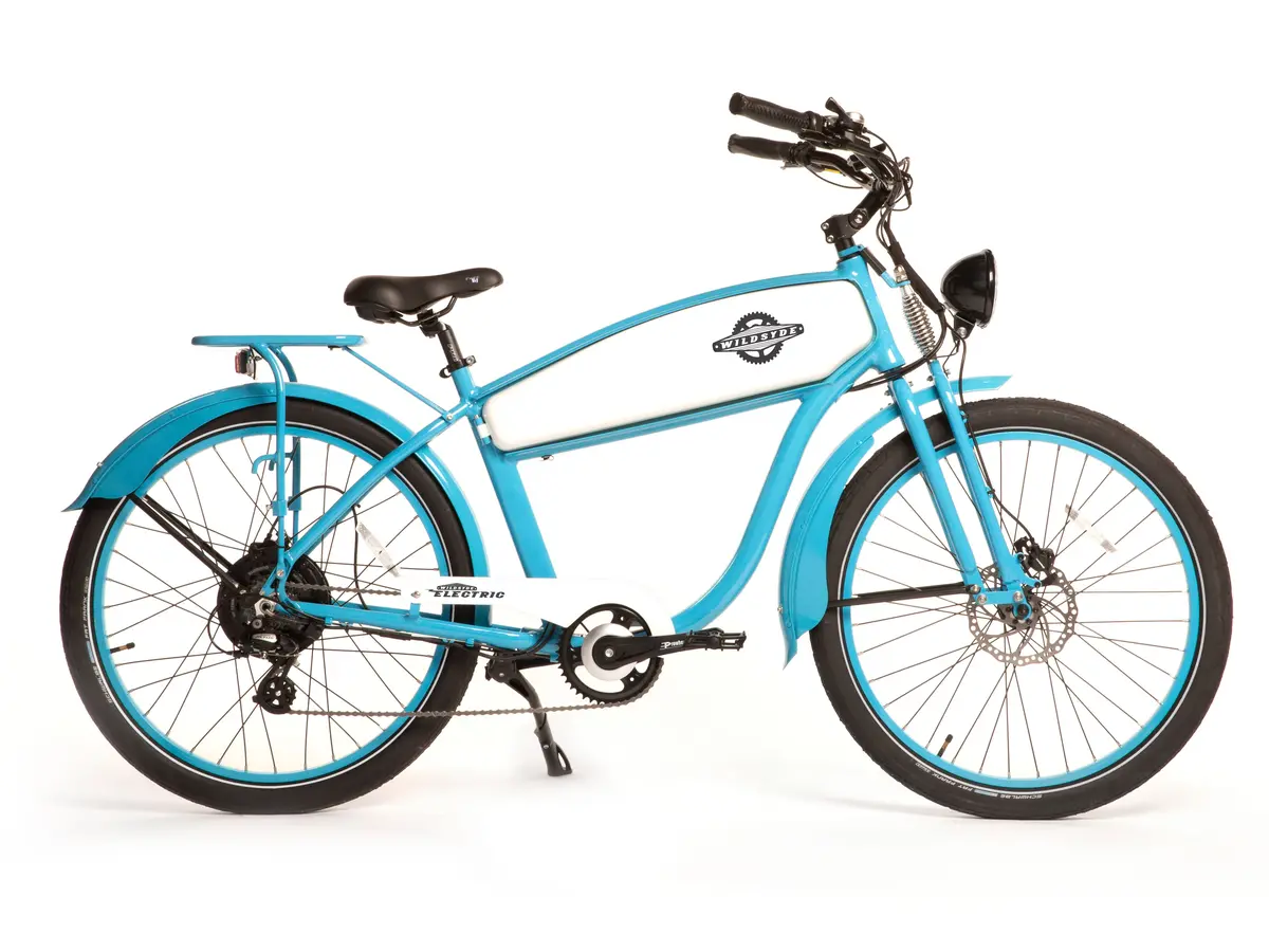 Wildsyde 750W Hunni Bunni 20Ah Retro Cruiser Electric Bike 1
