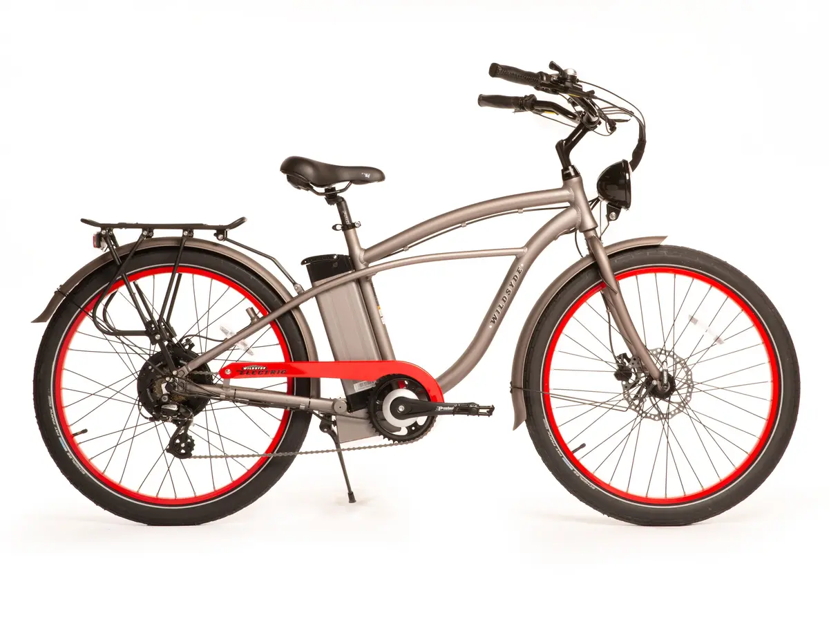 Wildsyde 500W Roam 20Ah Retro Cruiser Electric Bike 1