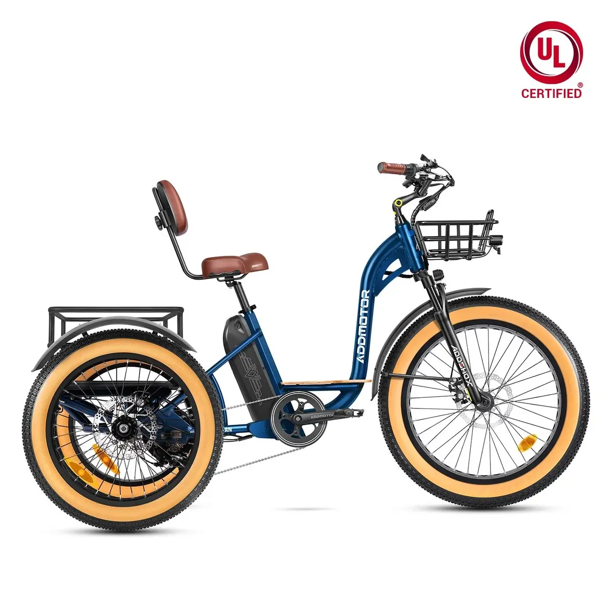 Addmotor 750W 48V Grandtan Plus Plus M-340Ptrike Extra Fat Tire Electric Bike 1
