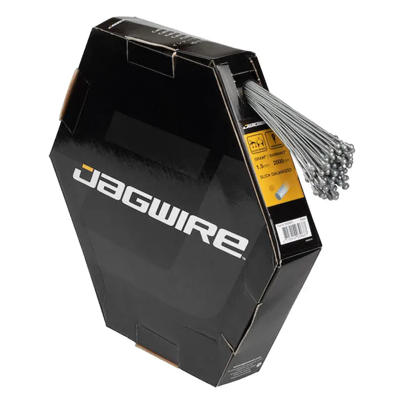 Jagwire Sport Slick Galvanised Pear Road Brake Cable - Workshop Box 1.5Mm X2000mm 1