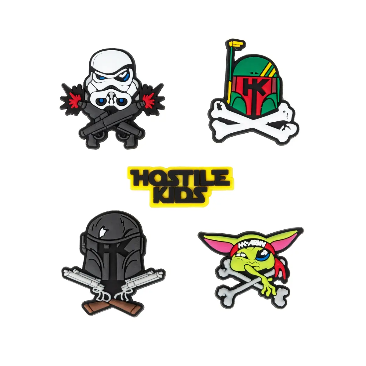 Rubber Jewel Set - Hstl Wars 1