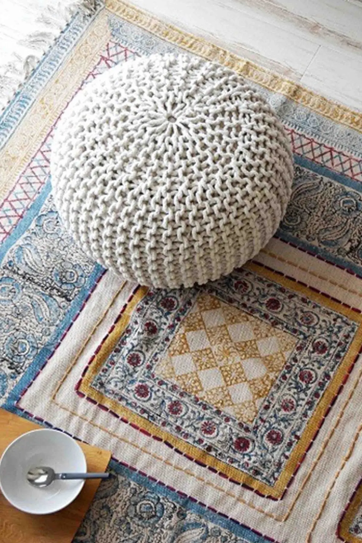 Jolly - Block Printed Rug 4