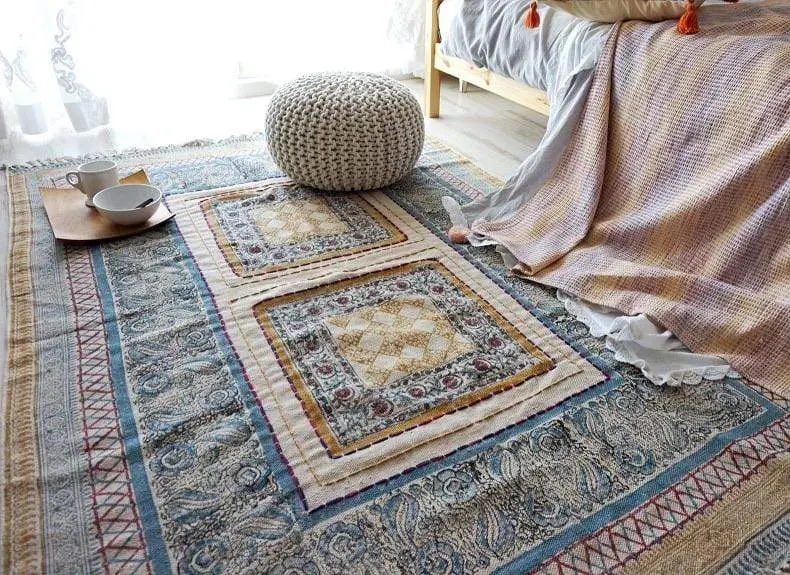 Jolly - Block Printed Rug 9