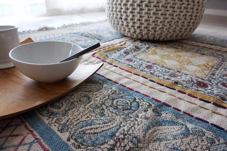 Jolly - Block Printed Rug 8