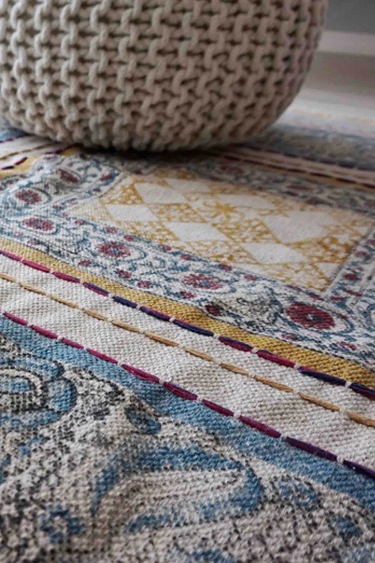 Jolly - Block Printed Rug 5