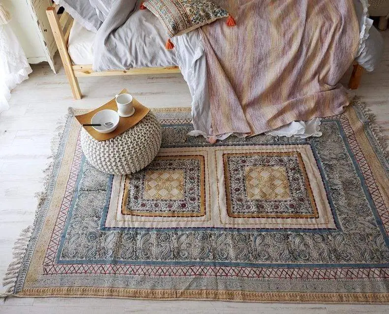 Jolly - Block Printed Rug 2