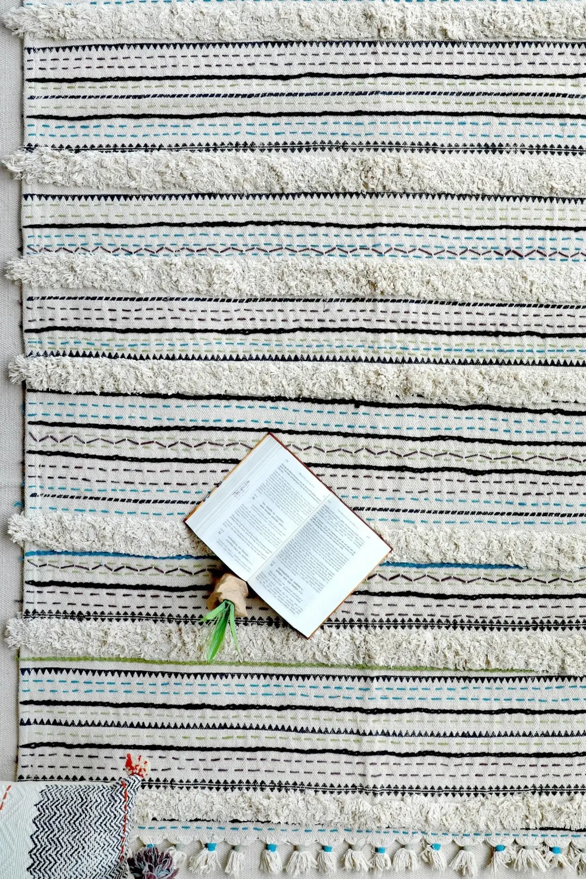 Khandela - Hand Embroidered Rug 1