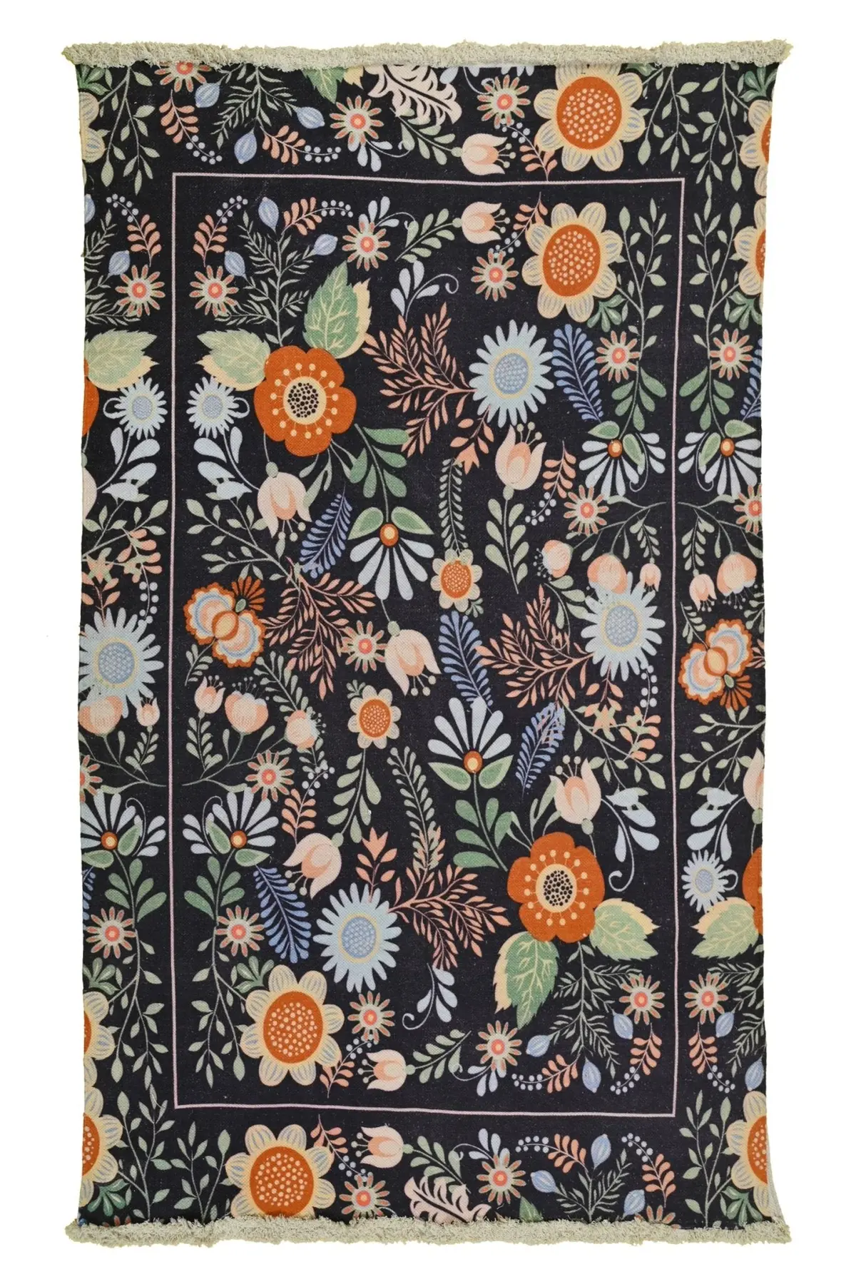 Laser - Printed Cotton Rug 1