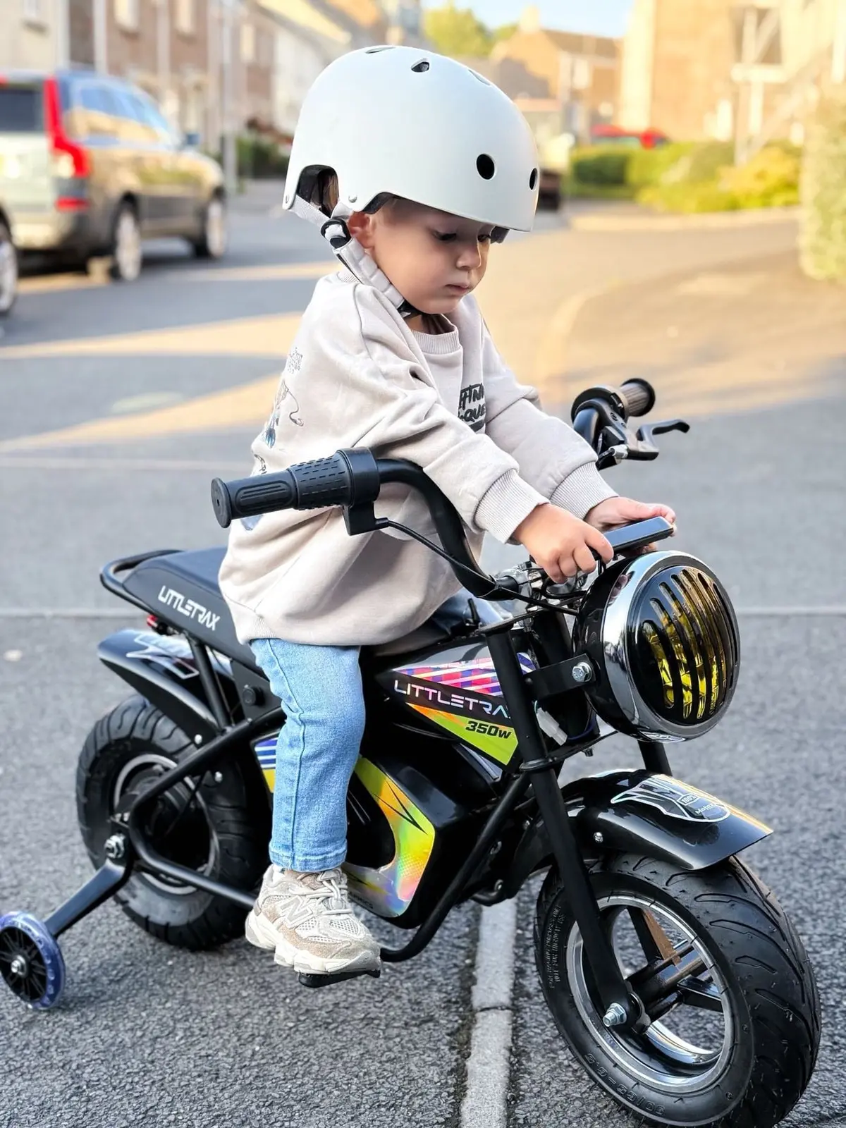 Littletrax 350W Kids Electric Bike – Ages 3 To 12+ Ride On Monkey Bike 1