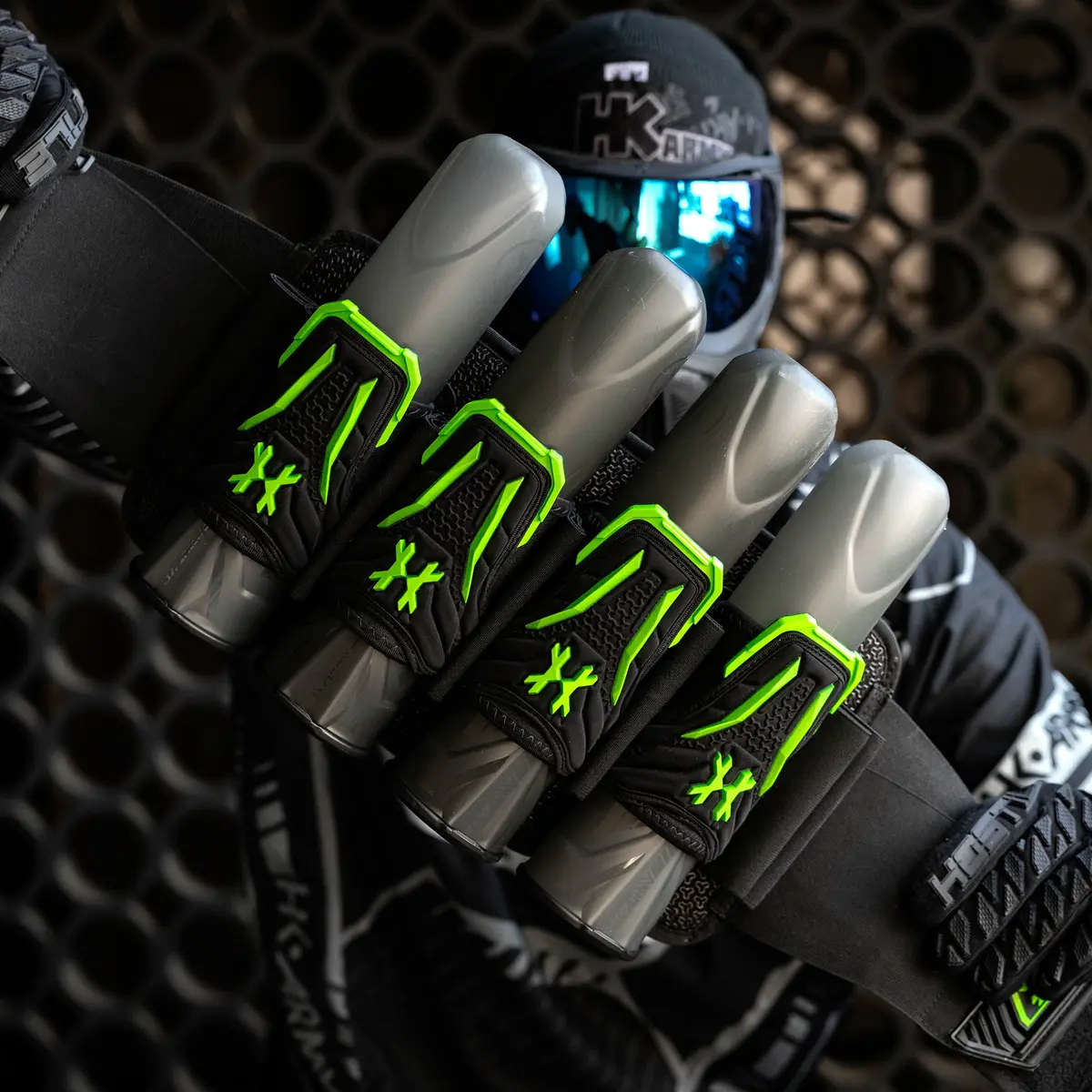 Zero G Lite Harness 4+3 - Lime 2