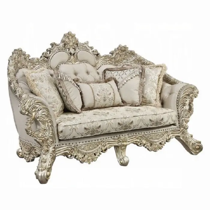 Danae Loveseat With 5 Pillows 1