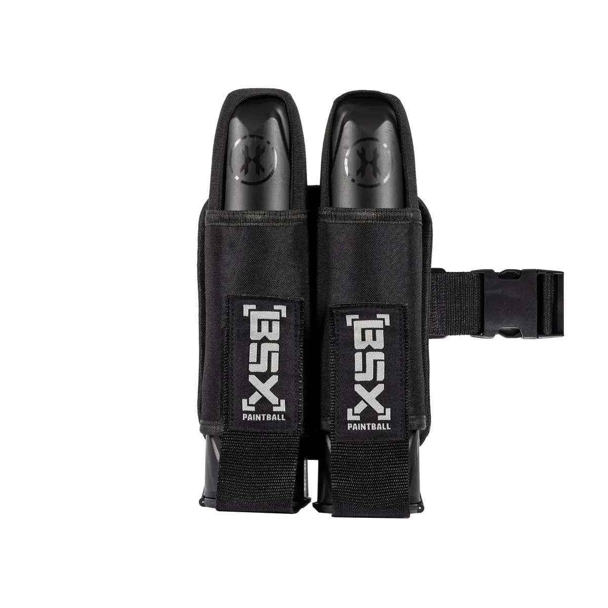Bsx - 2 Pod Pouch W/ Belt - Black 1