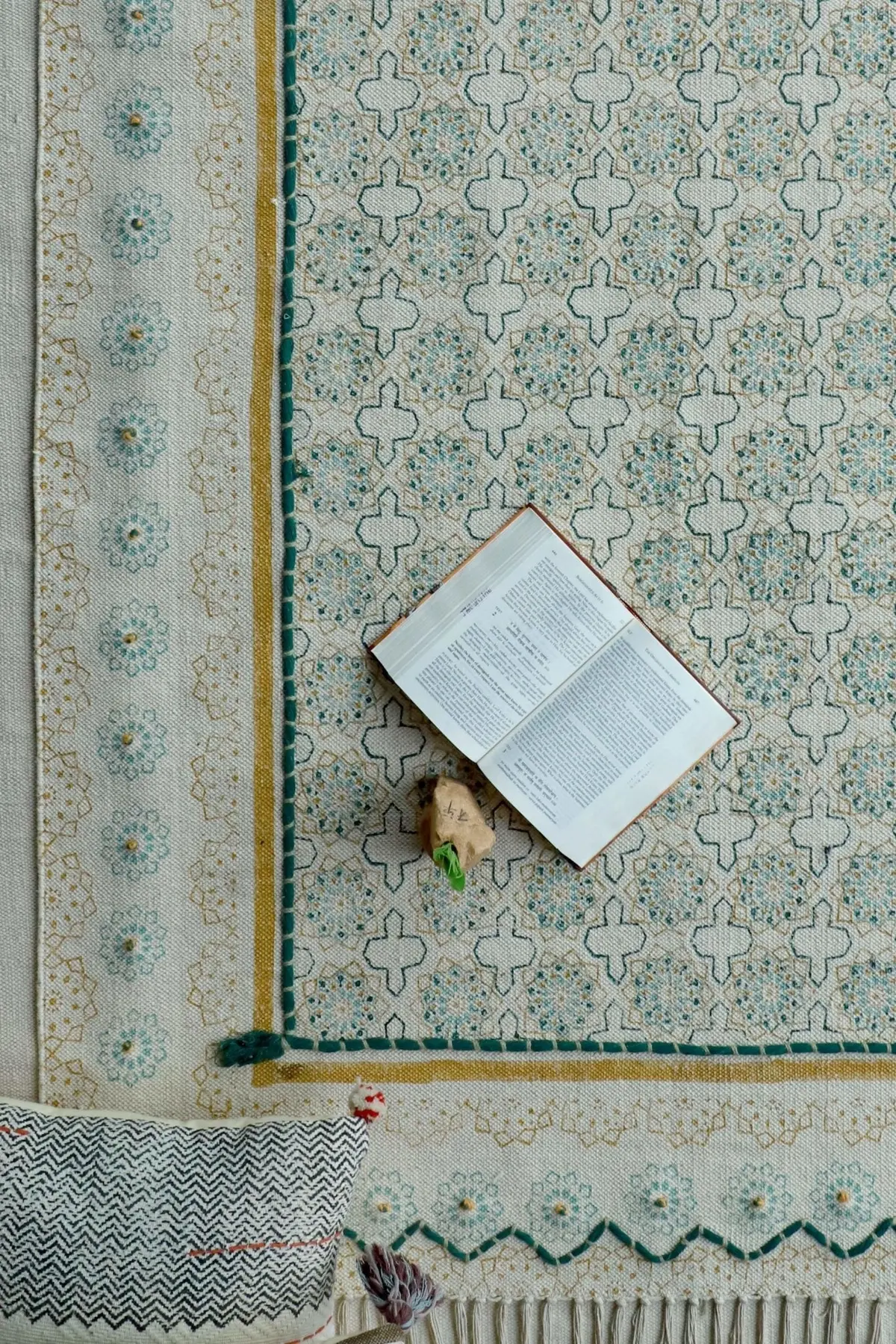 Malpura - Block Printed Rug 3