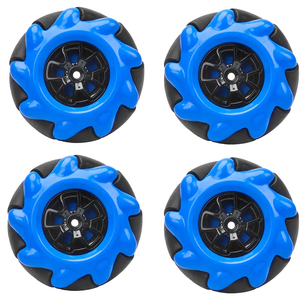 4 Pcs Mecanum Car For V5 Robot Car Yellow Motor 1