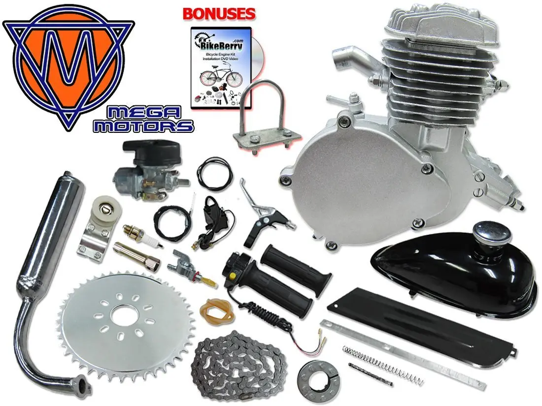 66/80Cc Mega Motors Bicycle Engine Kit- 2 Stroke 1
