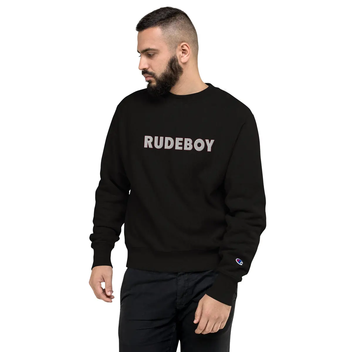 Bespoke Motorcycles Embroidered Champion Sweatshirt 2