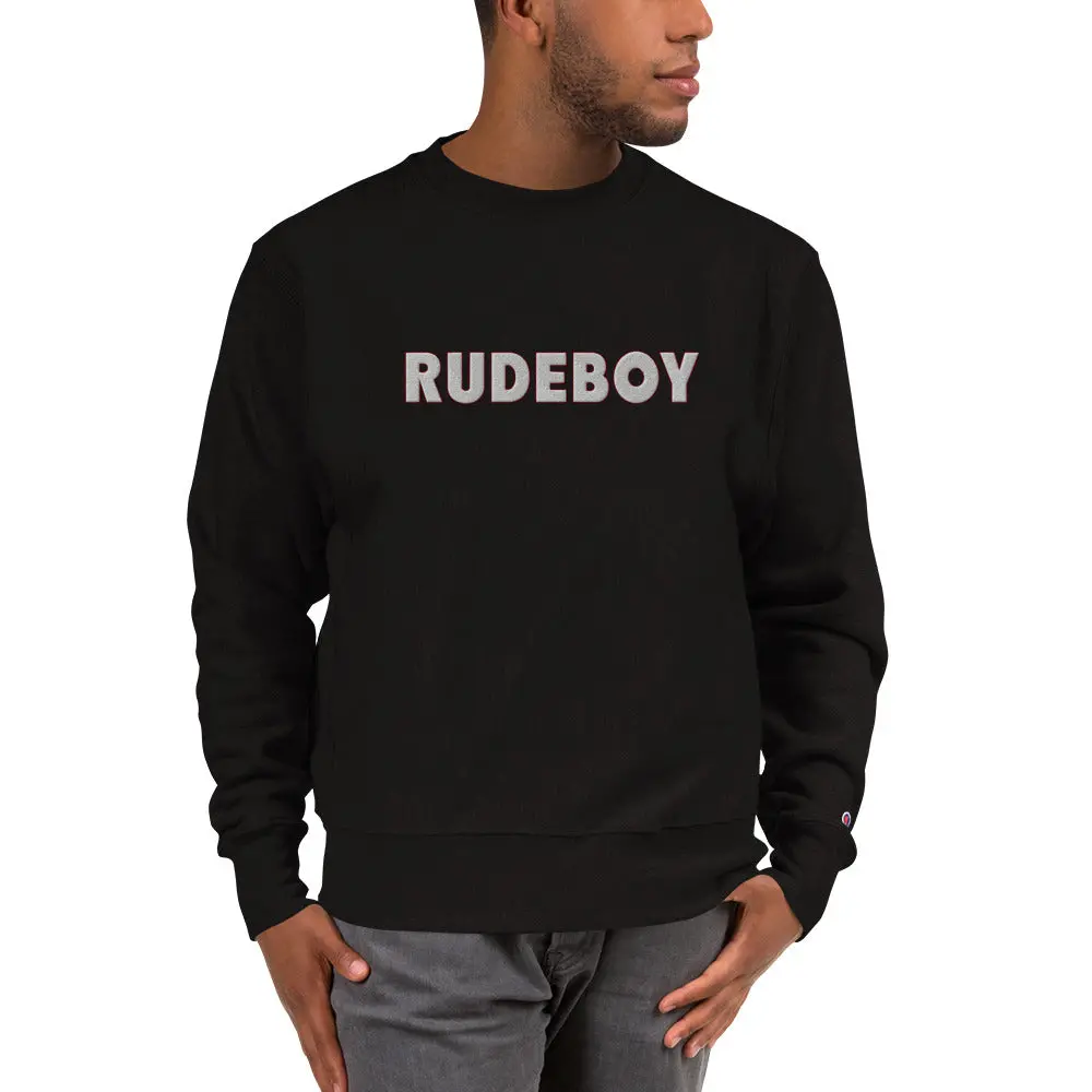 Bespoke Motorcycles Embroidered Champion Sweatshirt 3