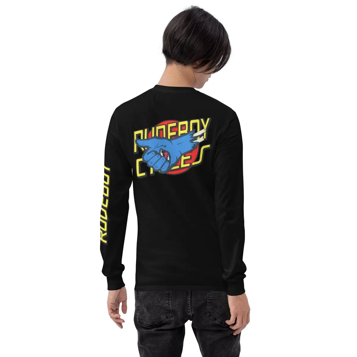 Ayyyeing Handmen’S Long Sleeve Shirt 1